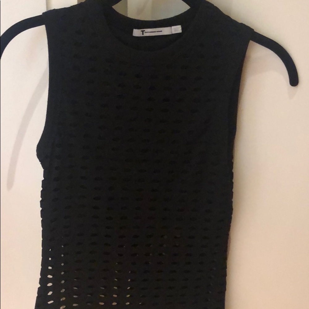 Edgy cotton tank top ALexander Wang